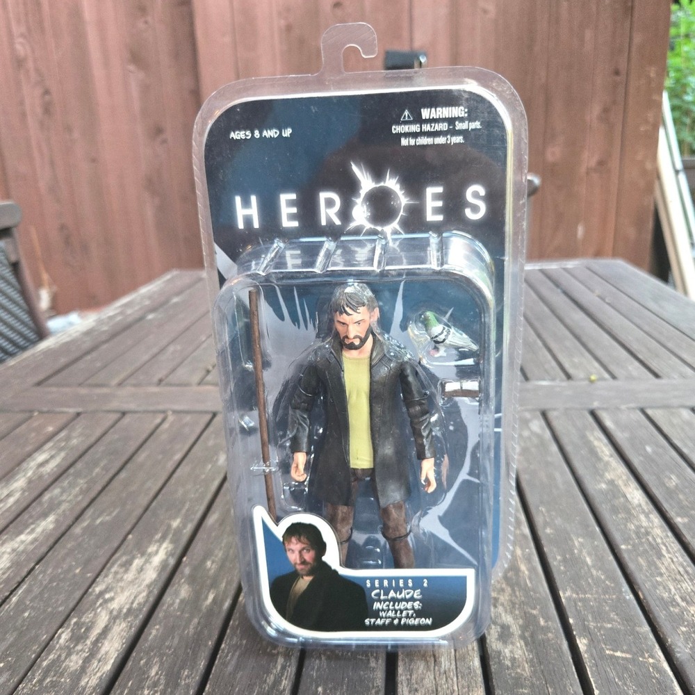 Vintage Mezco NBC Heroes Series 2 Claude Rains Sealed Action Figure